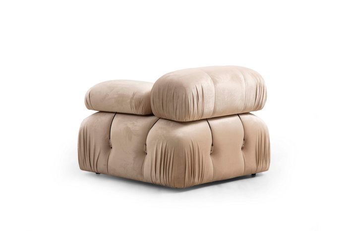 Atelier Del Sofa Bubble 3 Seater Velvet Crema Atelier Del Sofa Bubble 3 Seater Velvet Crema